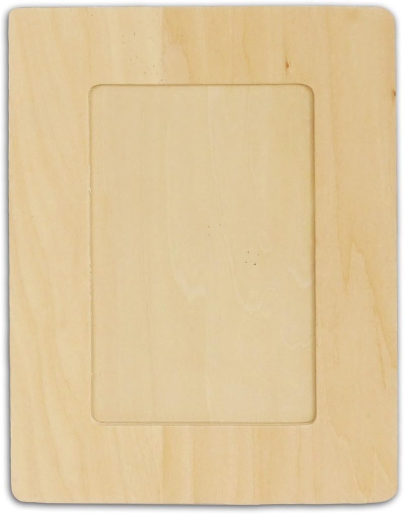 Wooden DIY Photo Frame 4" x 6" Pack of 2 - Image 2