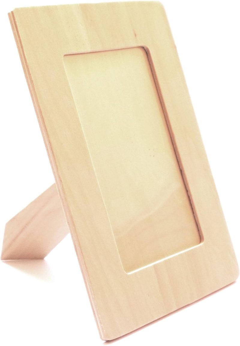 Wooden DIY Photo Frame 4" x 6" Pack of 2